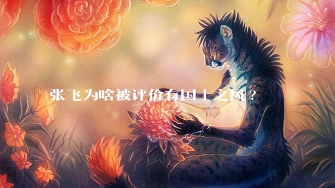 张飞为啥被评价有国士之风?
